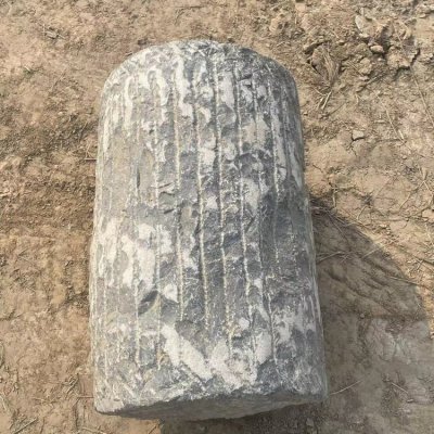 仿古做旧大理石石雕石墩雕塑 