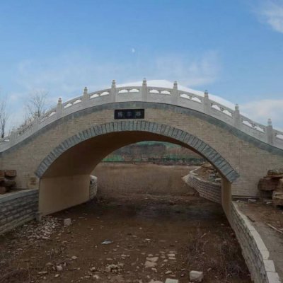 青石石雕景观创意景观河道石拱桥雕塑 景观雕塑庭院风格村庄绘画