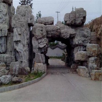 大理石天然青石制作庭院假山景观雕塑 假山雕塑地址走势特色还是