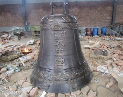 大型铜钟雕塑寺庙宗教摆件 铜钟雕塑景观类型鹤壁代表