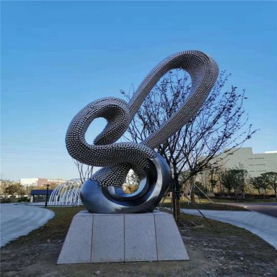 创意户外不锈钢创意异形景观装饰摆件 景观雕塑公司步行街智能沙漠