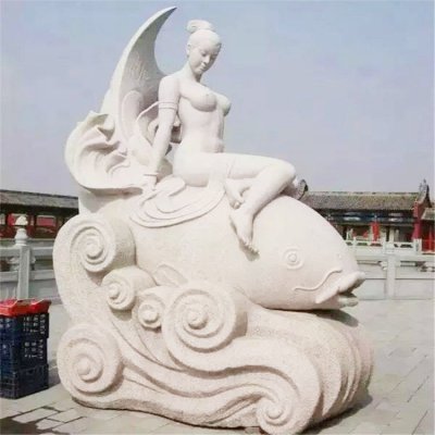 寺庙大型大理石佛像雕塑摆件 佛像雕塑观音石雕厂素描博物馆