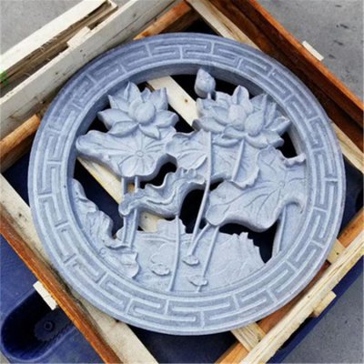 青石石雕雕刻圆形