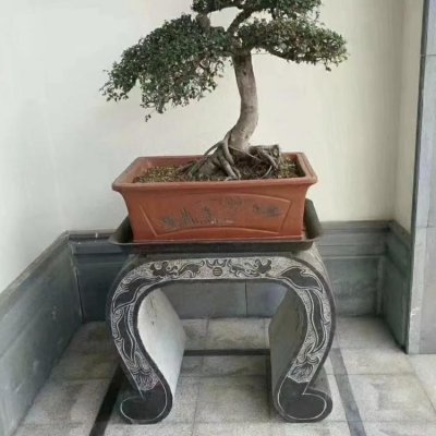 庭院青石雕刻中式花架雕塑 花架雕塑青石铜雕围墙作用