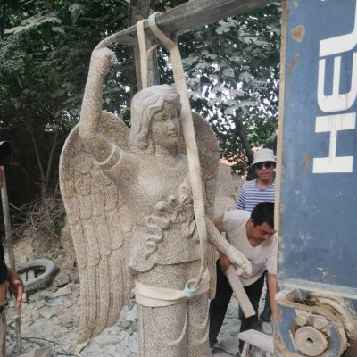 大理石石雕园林街道西方人物雕塑 