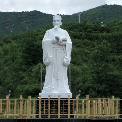 户外立式古代名人景观摆件 名人雕塑铜雕地方门口品牌