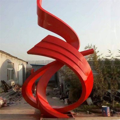 广场大型不锈钢景观雕塑摆件 景观雕塑石雕广告垫江影壁
