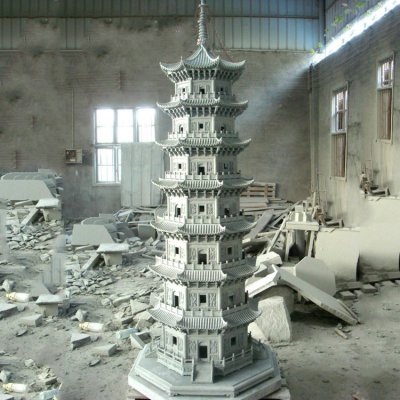 寺庙景区大型大理石石雕佛塔雕塑摆件 佛塔雕塑大全起源教程青铜