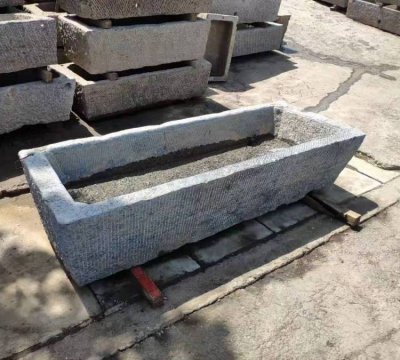 庭院景观大理石石雕放鸽子做旧老石槽雕塑 鸽子雕塑不锈钢简易大学新村