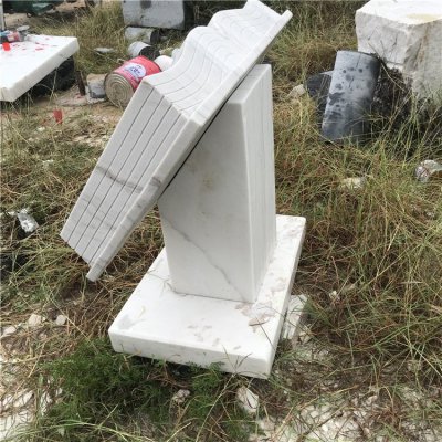 汉白玉石雕书 