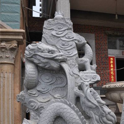 公园景观花岗岩石雕十二生肖动物摆件 生肖雕塑铜雕景辉古墓小区