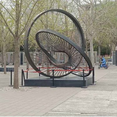 广场不锈钢雕塑设计酒店不锈钢雕塑