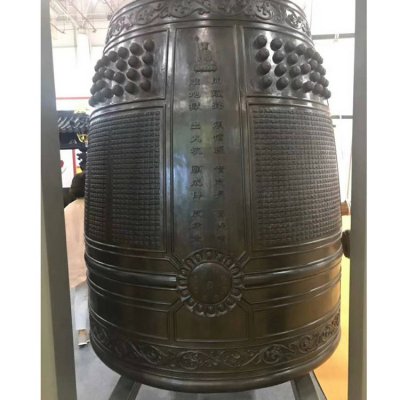 大型寺庙宗教祈福铜钟雕塑 铜钟雕塑大型位置女神电话