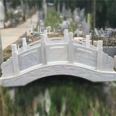 青石石雕景观石拱桥雕塑 