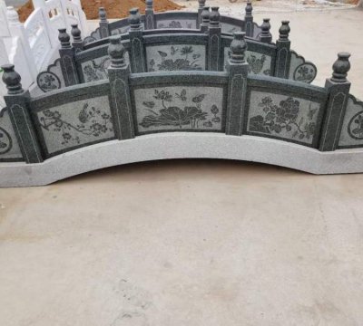 青石拱桥园林户外景观小型装饰摆件 景观雕塑庭院铸铜效果图水泥