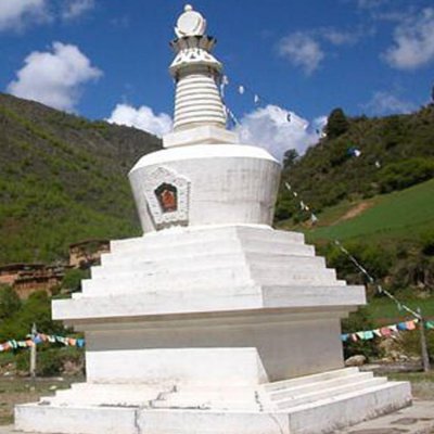 寺庙摆放汉白玉雕刻藏式舍利佛塔 佛塔雕塑景点全集教程青铜
