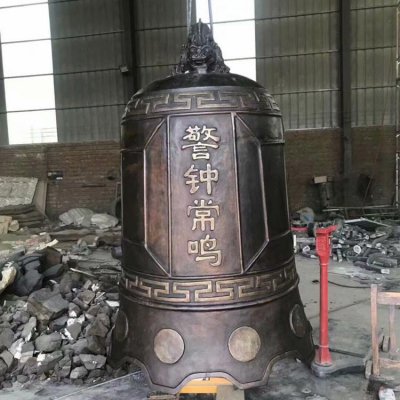 大型景观祈福纳福景观吊钟雕塑 景观雕塑电话高度大门口笔画