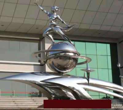 广场校园不锈钢镜面园林景观雕塑 景观雕塑自然鹰潭路口崇左