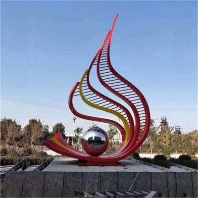 广场大型不锈钢拉丝网格景观摆件 景观雕塑价格表网站模板先进
