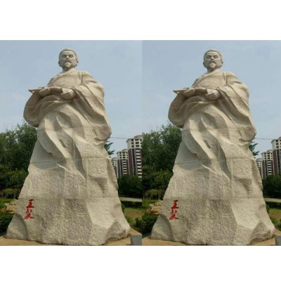 园林广场摆放大理石雕刻人物景观雕像 