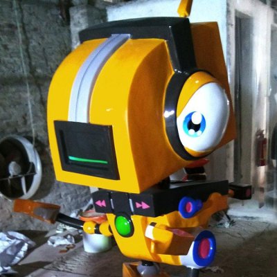 户外商店广场摆放玻璃钢卡通公仔装饰品雕塑 