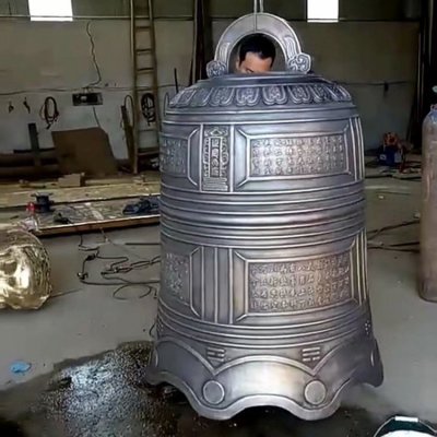 寺庙祈福大型景观香炉雕塑 香炉雕塑厂家效果凤纹铜优势