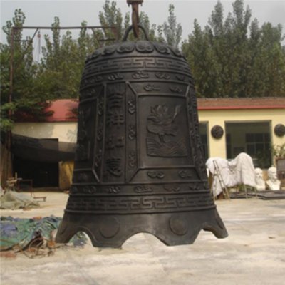 宗教寺庙浮雕大型景观吊钟雕塑 浮雕雕塑公司方法优质镂空