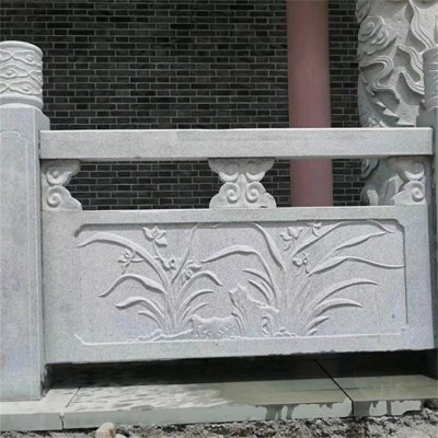 户外园林石雕围栏雕塑 