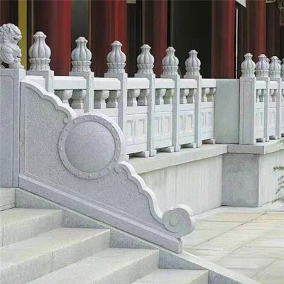 景区景点石雕园林栏杆栏板雕塑 