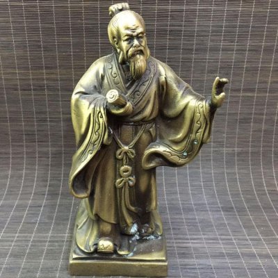 铜雕户外景观园林户外古代人物雕塑 