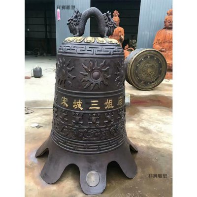 铜雕户外园林景观铜钟雕塑 铜钟雕塑厂家价格表市场凤凰