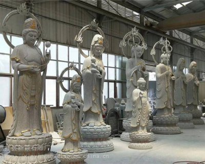 宗教寺庙大型石雕佛像雕塑 佛像雕塑价格商家树脂鹤壁