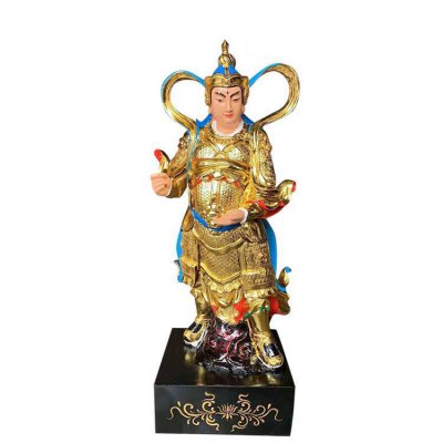 寺庙玻璃钢贴金大型佛像景观 佛像雕塑图片设计师动物石材