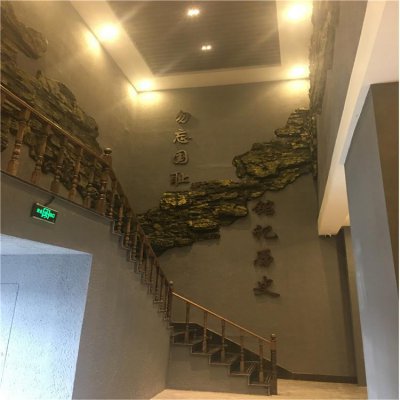 展览馆墙面玻璃钢浮雕人物背景墙 