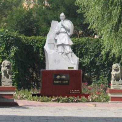 广场大理石石雕古代人物景观雕塑 