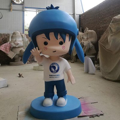园林户外玻璃钢卡通人物雕塑 