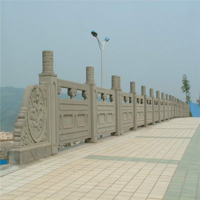 户外河道大理石石雕景观栏杆栏板景观摆件 