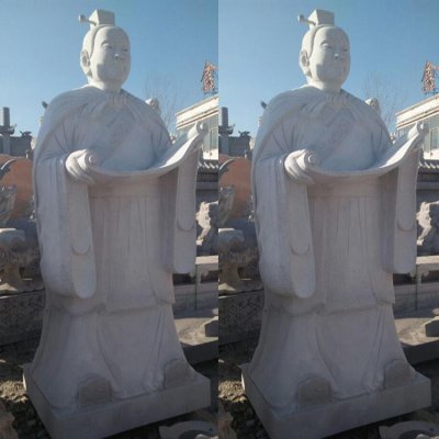 大理石雕刻古代人物雕塑景区户外广场摆件 