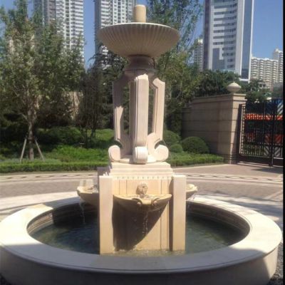 花岗岩雕刻欧式水钵小区流水喷泉 水钵雕塑庭院公司出厂价价格