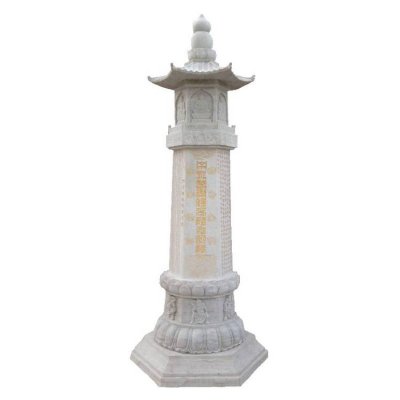 石雕经幢 经幢雕塑寺庙专业石雕厂石刻