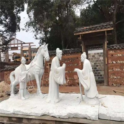 花岗岩石雕校园校园人物广场公园摆件 