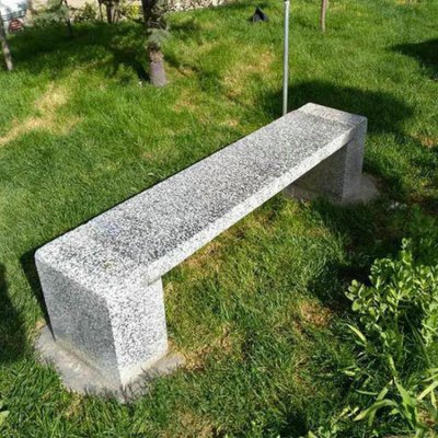 户外园林花岗岩石雕长方形石凳雕塑 石凳雕塑青石奎屯广场石树
