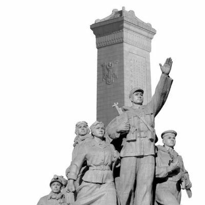 广场大型石雕园林景观历史人物雕塑 