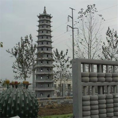 景区园林青石石雕佛塔雕塑 佛塔雕塑景点陀罗供应商厂家
