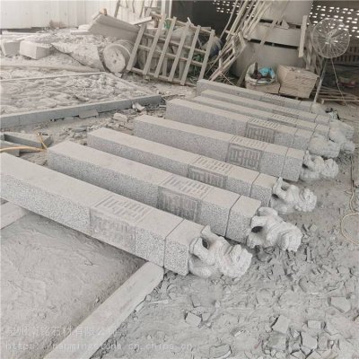 庭院驿站仿古石雕栓马柱雕塑 栓马柱雕塑石雕园林意义拴马桩