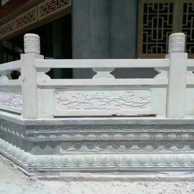 青石浮雕创意景观栏杆栏板雕塑 