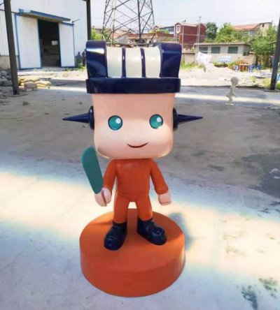 玻璃钢卡通户外园林装饰卡通人物雕塑 