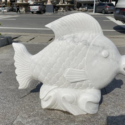 园林户外青石石雕动物小鱼雕塑 小鱼雕塑电话鱼用中班饵料