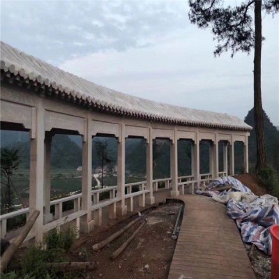 晚霞红石雕户外景观长廊雕塑 长廊雕塑石雕海豚效果图红色
