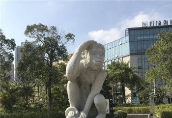十二生肖大理石雕塑芝麻动物公园